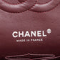 Chanel Matelasse 25 Caviar skin Double Flap Double Chain Bag Black Silver Hardware