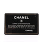 Chanel Matelasse 25 Caviar skin Double Flap Double Chain Bag Black Silver Hardware