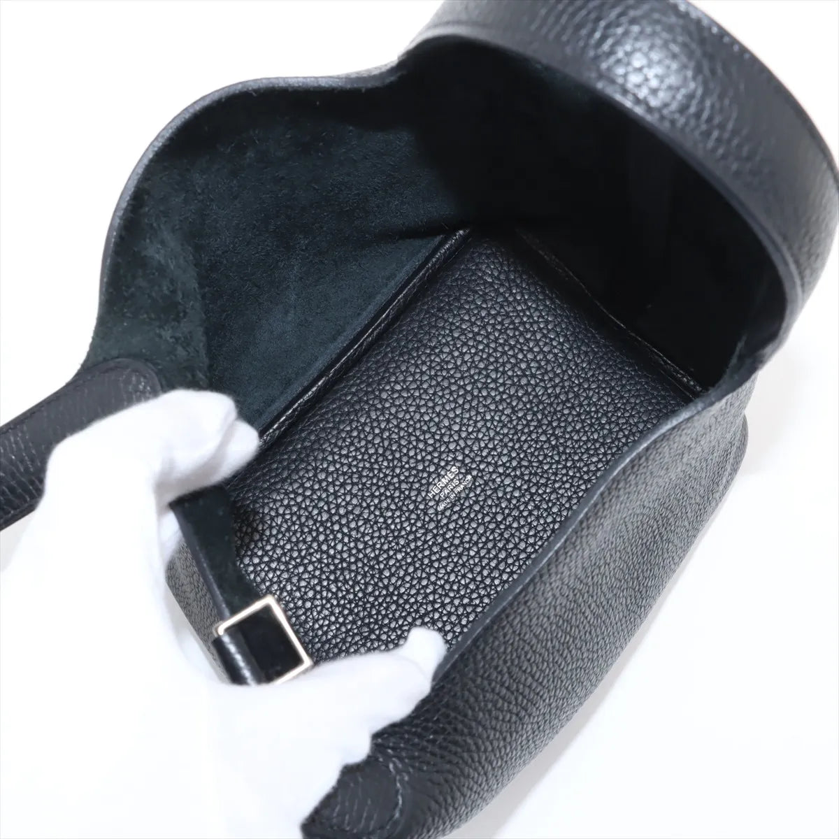 ピコタンロック18 PM トリヨンクレマンス ブラック シルバー金具 D:2019年
