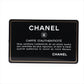 Matelasse Caviar Skin chain wallet black
