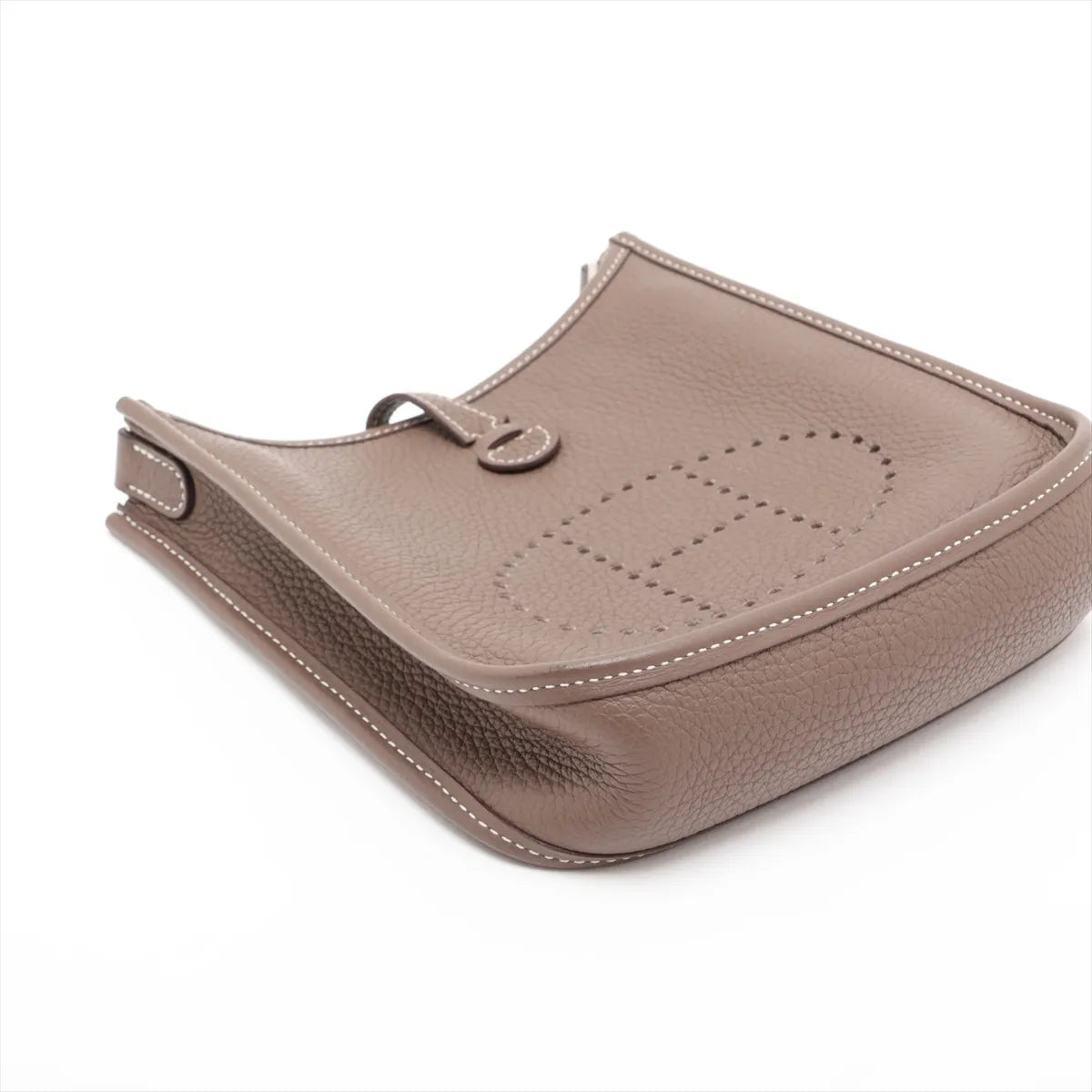 Hermes Evelyne 16 TPM Amazon Taurillon Clemence Etoupe Silver Hardware Y Stamp