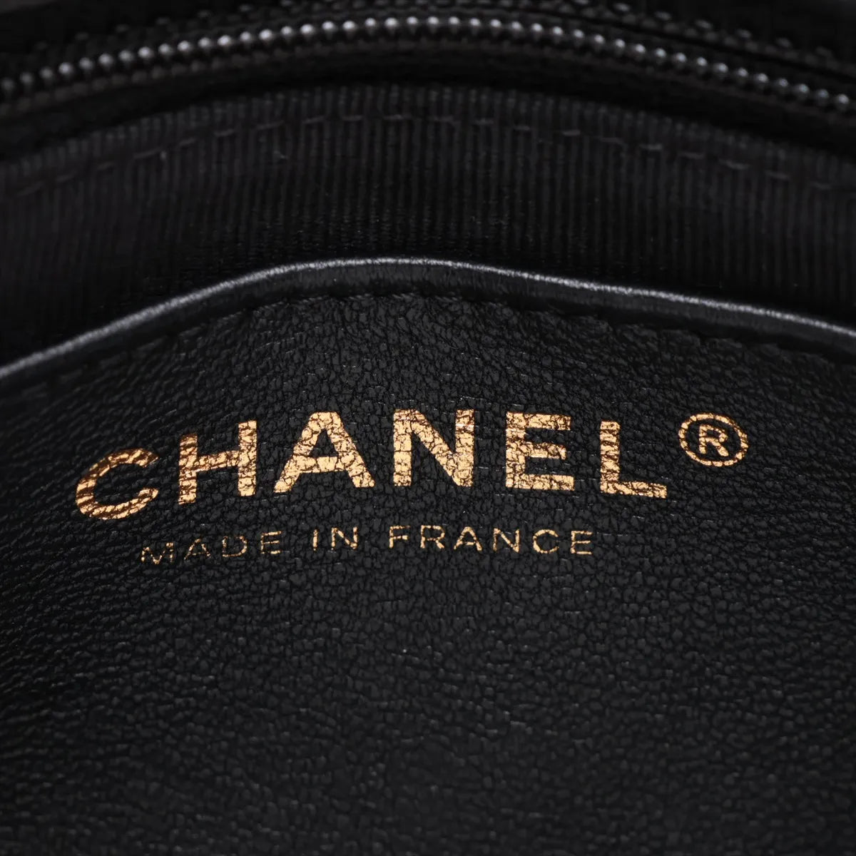 Chanel Mini Matelassé Lambskin Single Flap Chain Bag, Black with Gold Hardware